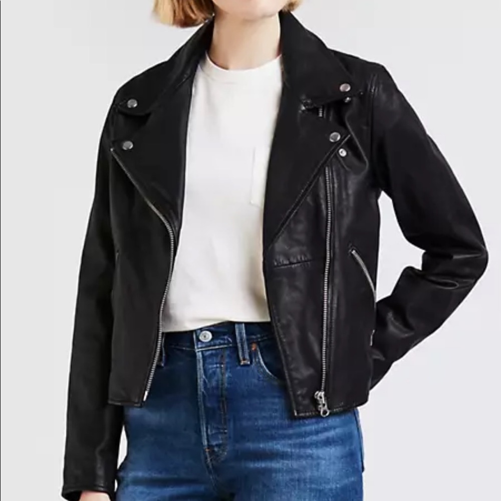 Levi’s Genuine Leather Moto Jacket NWOT